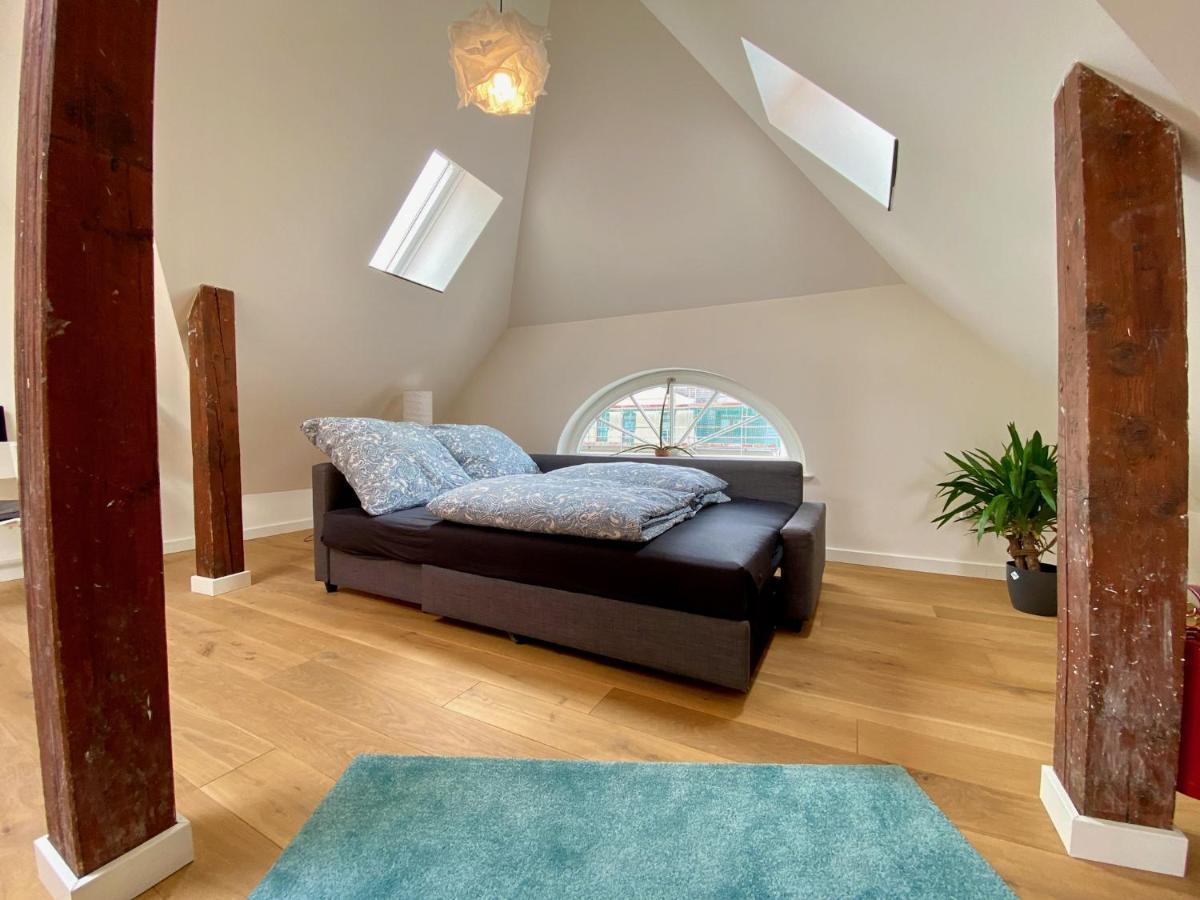 Woelkchen - Wohnung Mit Balkon, Holzdielen & Tv Bremerhaven Buitenkant foto
