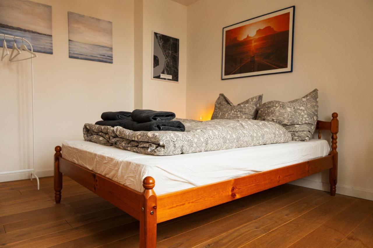 Woelkchen - Wohnung Mit Balkon, Holzdielen & Tv Bremerhaven Buitenkant foto