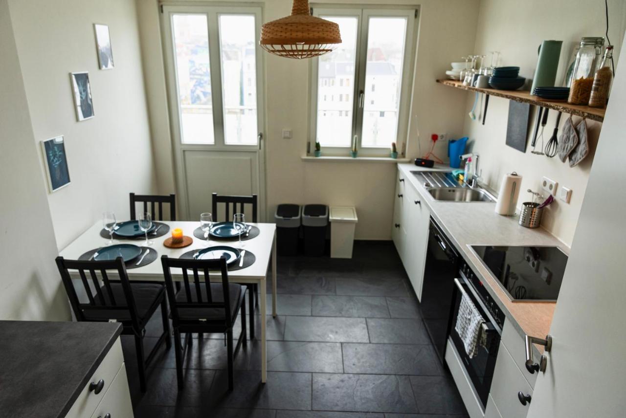 Woelkchen - Wohnung Mit Balkon, Holzdielen & Tv Bremerhaven Buitenkant foto